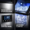 Ice Machines, Stainless, Steel, 40-50kg/day - view 4