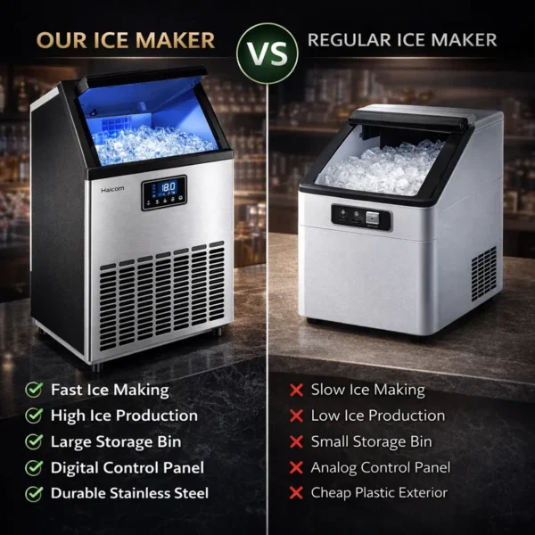 Ice Machines, Stainless, Steel, 40-50kg/day - view 6