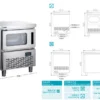 Ice Machines, Stainless, Steel, 59kg - view 5