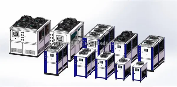 Ice Rink Water Chiller, 15C/-10C, 3PH~220V, 5.3KW - view 3