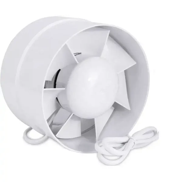 In-line Air Duct Fan, 4inch, ABS, 30W - view 2