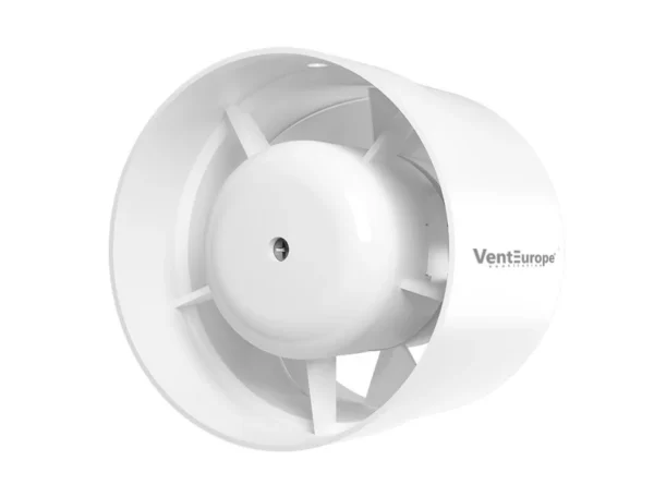 In-line Axial Duct Fan, 12-20W, 33-43dB, Plastic, 220-240V - view 2