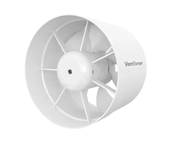 In-line Axial Duct Fan, 12-20W, 33-43dB, Plastic, 220-240V - view 5