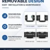 In-line Duct Fan, 160mm, 0-10V, PWM, HVAC - view 5