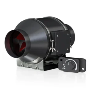 In-line Duct Fan, 4-inch, 212, CFM, 0-100%