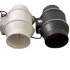 In-line Duct Fan, HVAC, 4'/5'/6'/8'/10'/12"
