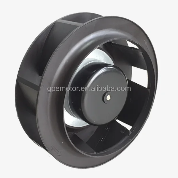 Inclined Airfoil Motorized Impeller, Centrifugal, 230V