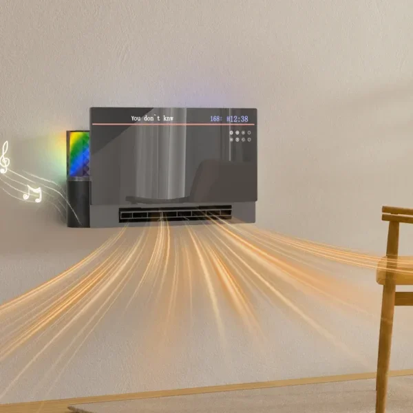 Indoor Electric Convection Heater, Wall, Electric Power