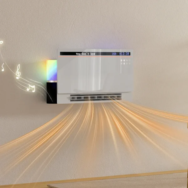 Indoor Electric Convection Heater, Wall, Electric Power - view 2