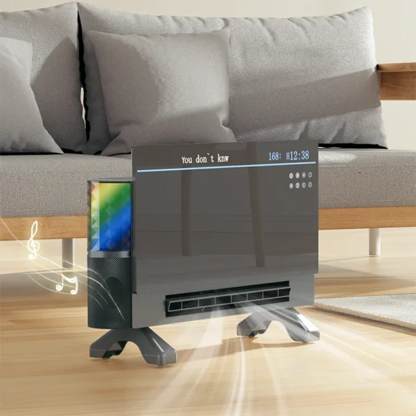 Indoor Electric Convection Heater, Wall, Electric Power - view 4