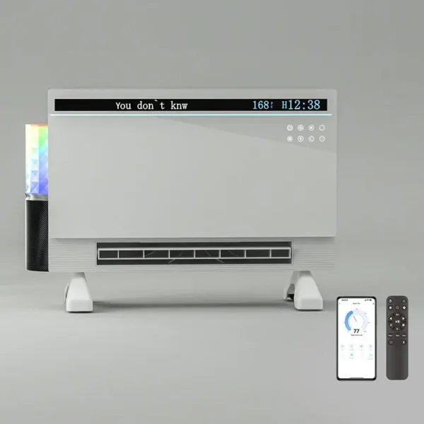 Indoor Electric Convection Heater, Wall, Electric Power - view 6