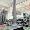 Indoor Hanging Fireplace, Carbon steel, Coal Fireplaces - view 5