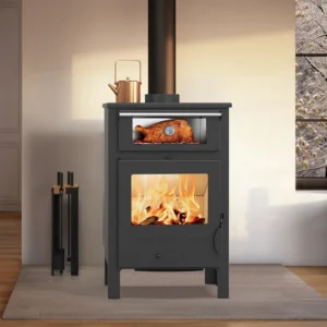 Indoor Modern Firewood Stove, RC0901A, 9KW