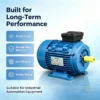 Induction Motor, 220V, 50Hz, Aluminum - view 2