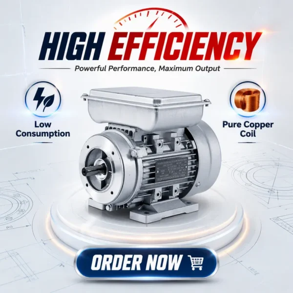 Induction Motor, IE2, 1.1KW, 110V, 220V