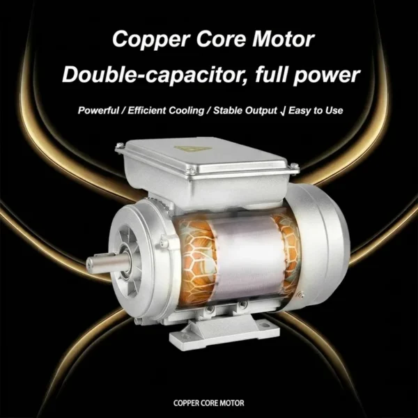 Induction Motor, IE2, 1.1KW, 110V, 220V - view 2