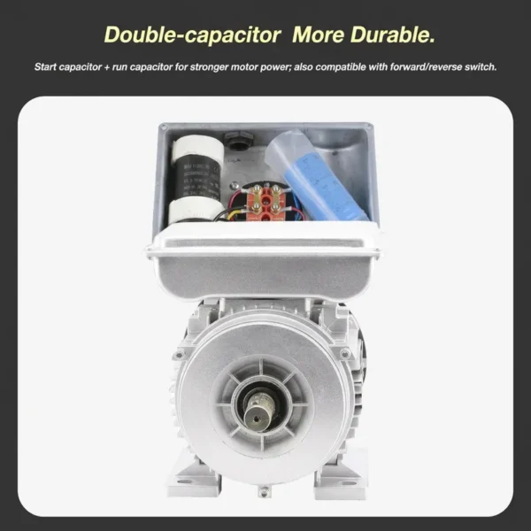 Induction Motor, IE2, 1.1KW, 110V, 220V - view 3