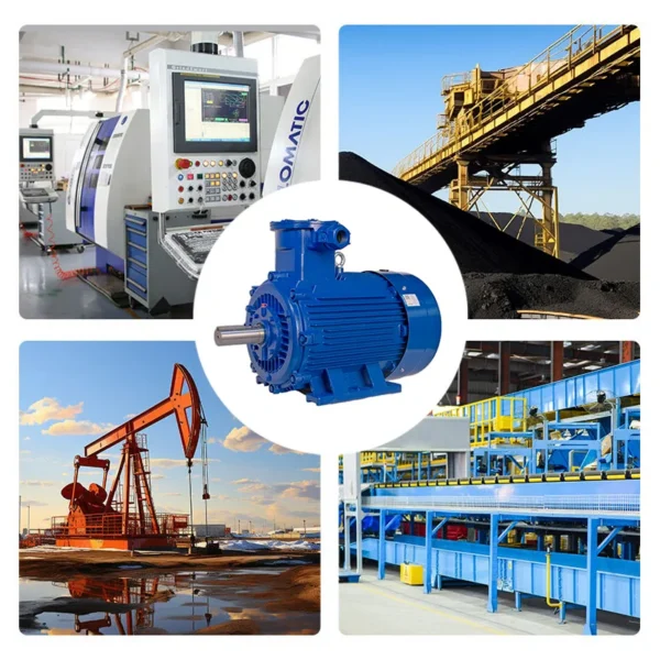 Induction Motor, JINRJIAN, 75HP, 80kW, 40HP - view 4