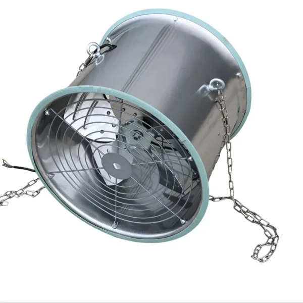 Industrial Air Circulation Fan, Axial, 380 V, Electric