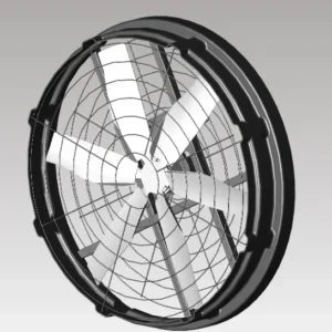 Industrial Axial Circulation Fan, Wall, 380V-480V, Electric