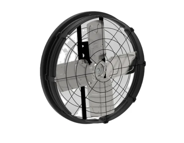 Industrial Axial Circulation Fan, Wall, 380V-480V, Electric - view 6