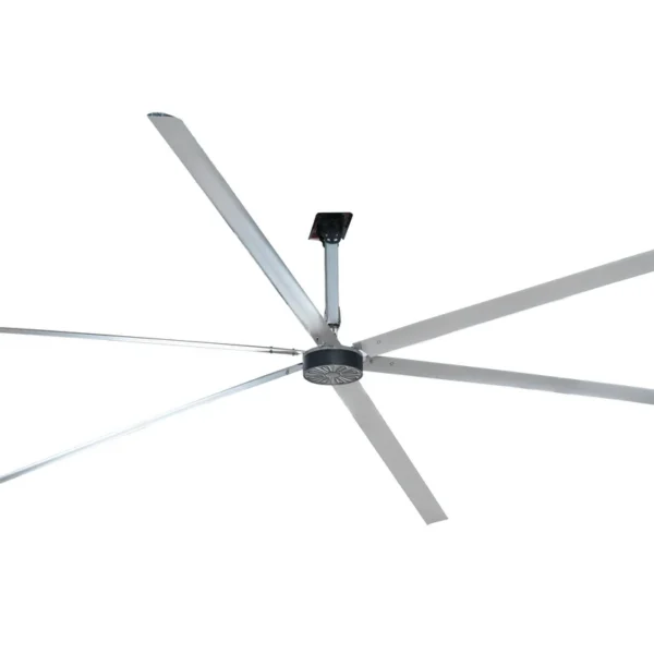 Industrial Axial Cooling Fan, 20ft, Aluminum