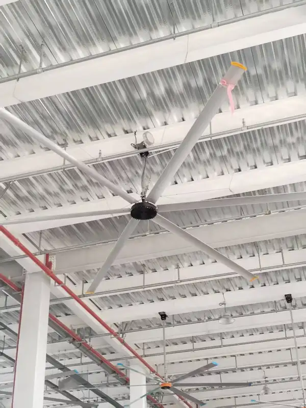 Industrial Axial Cooling Fan, 20ft, Aluminum - view 2