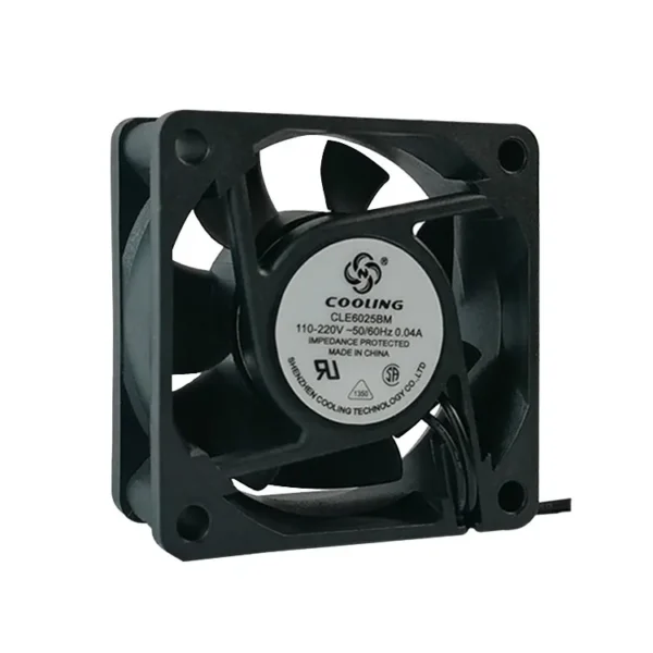 Industrial Axial Cooling Fan, 6025, 60mm, 60x60x25mm - view 6