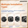 Industrial Axial Cooling Fan, 900mm, 380V, 400V, Cast - view 3