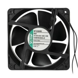 Industrial Axial Cooling Fan, Brushless, Plastic, 12V-SF1238