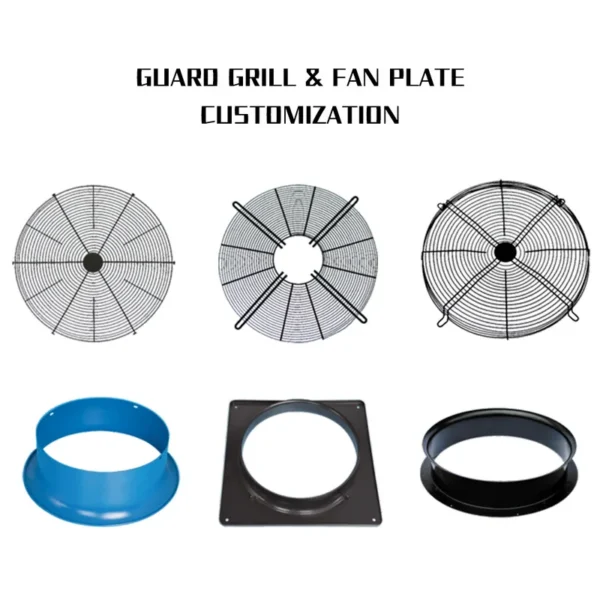 Industrial Axial Duct Fan, SANXIN, 2000W - view 2