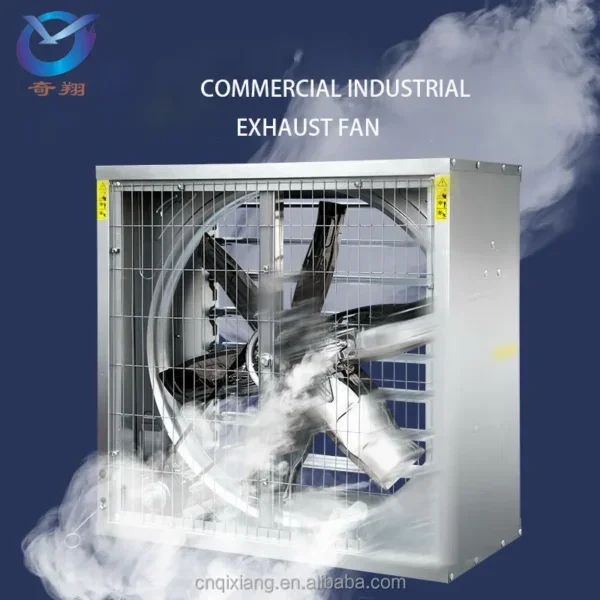 Industrial Axial Exhaust Fan, 0.745m, 220-240V, Electric