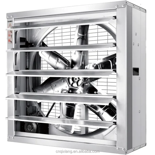 Industrial Axial Exhaust Fan, 0.745m, 220-240V, Electric - view 2