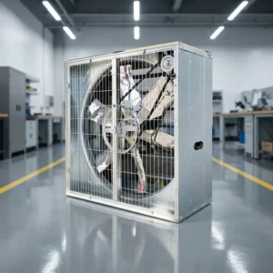 Industrial Axial Exhaust Fan, 1100W, 1430RPM, IP55, 1.2mm