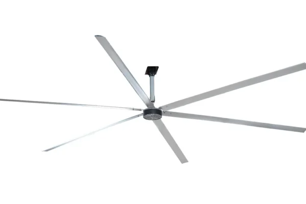 Industrial Axial Exhaust Fan, 18ft, Aluminum, 38dB, Roof - view 2