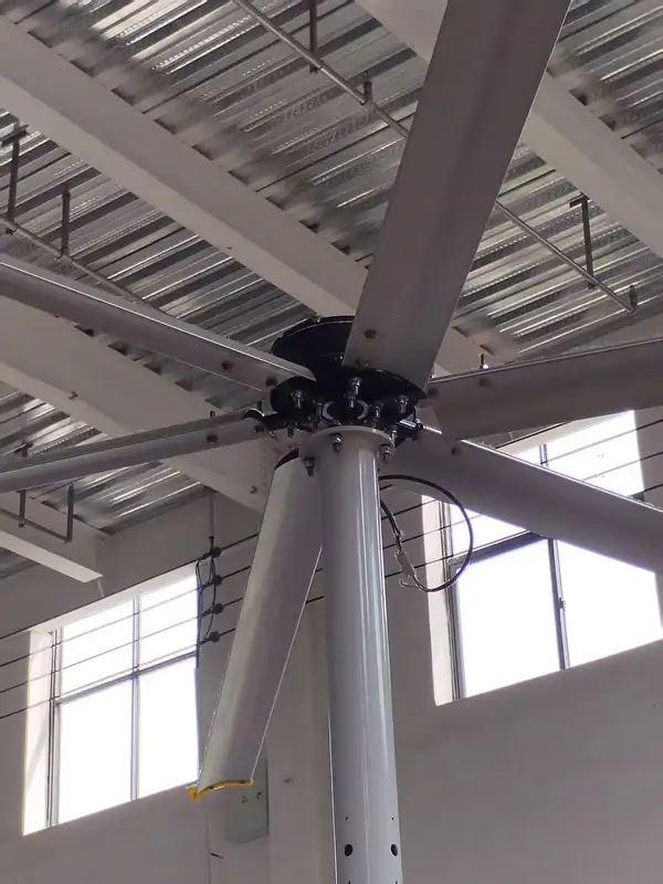 Industrial Axial Extractor, 20ft, Aluminum, 380V, Roof - view 2