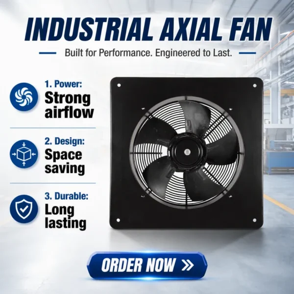 Industrial Axial Fan, 230 V, Electric - view 4