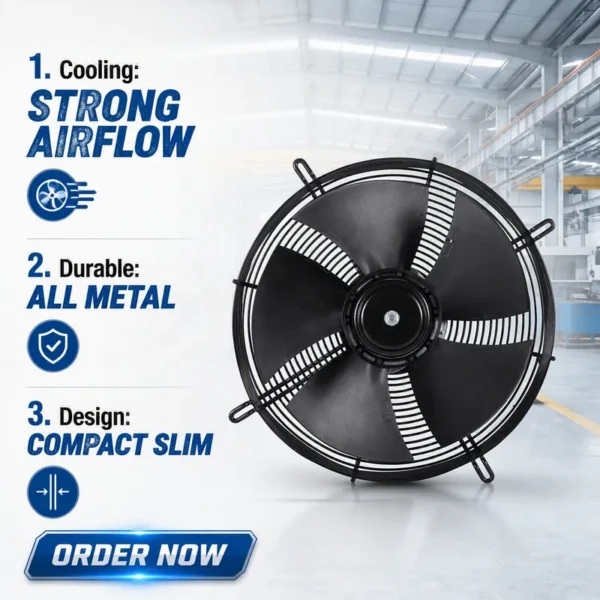 Industrial Axial Fan, 230 V, Electric - view 4