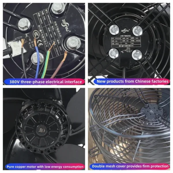 Industrial Axial Fan, 380 V, Electric - view 6