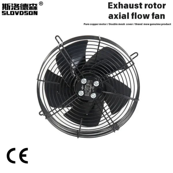Industrial Axial Fan, HVAC, 380 V, Electric