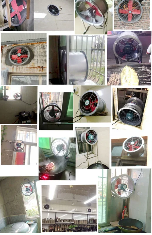 Industrial Axial Flow Fan, 220V/380V, 300mm, 400mm, 500mm - view 5