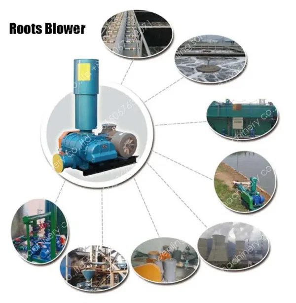 Industrial Biogas Gas Blower, 220V, Electric Blower - view 6