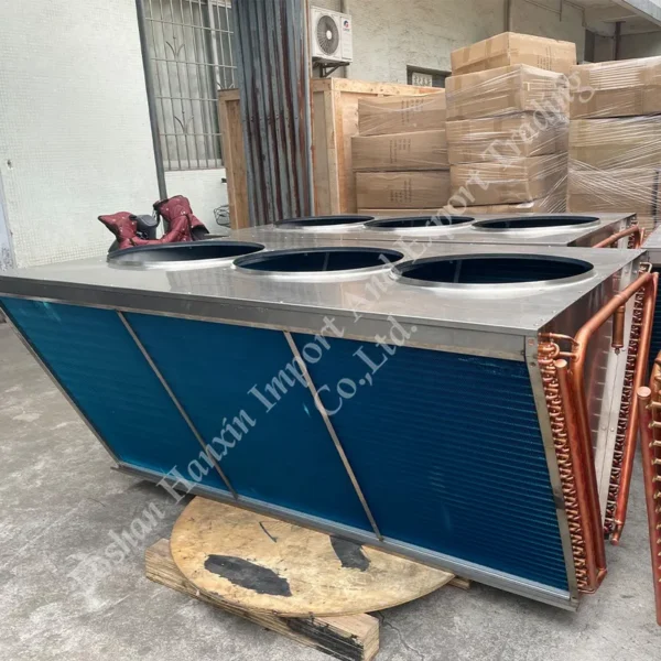 Industrial Box V-type Condenser, 220 V, Copper - view 5