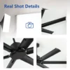 Industrial Ceiling Fan, Aluminum, BLDC - view 4