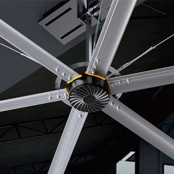 Industrial Ceiling Fan, FULUDE, 4200mm, HVLS, PMSM - view 2