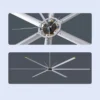 Industrial Ceiling Fan, FULUDE, 4200mm, HVLS, PMSM - view 3