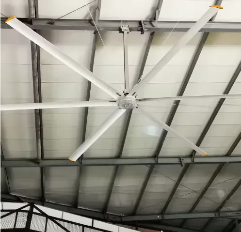 Industrial Ceiling Fan, HVLS, 220 V, Alloy aluminium - view 2