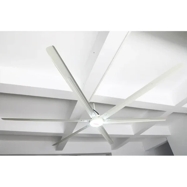 Industrial Ceiling Fan, HVLS, Aluminum - view 2