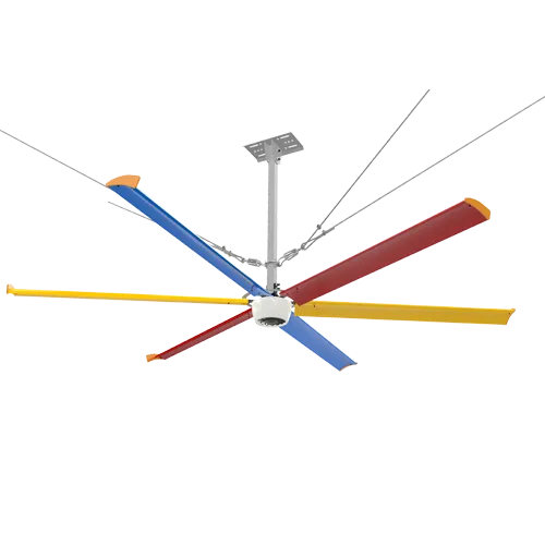 Industrial Ceiling Fan, HVLS, Aluminum - view 4