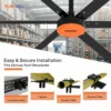 Industrial Ceiling Fanpowerful, 4.3m, HVLS